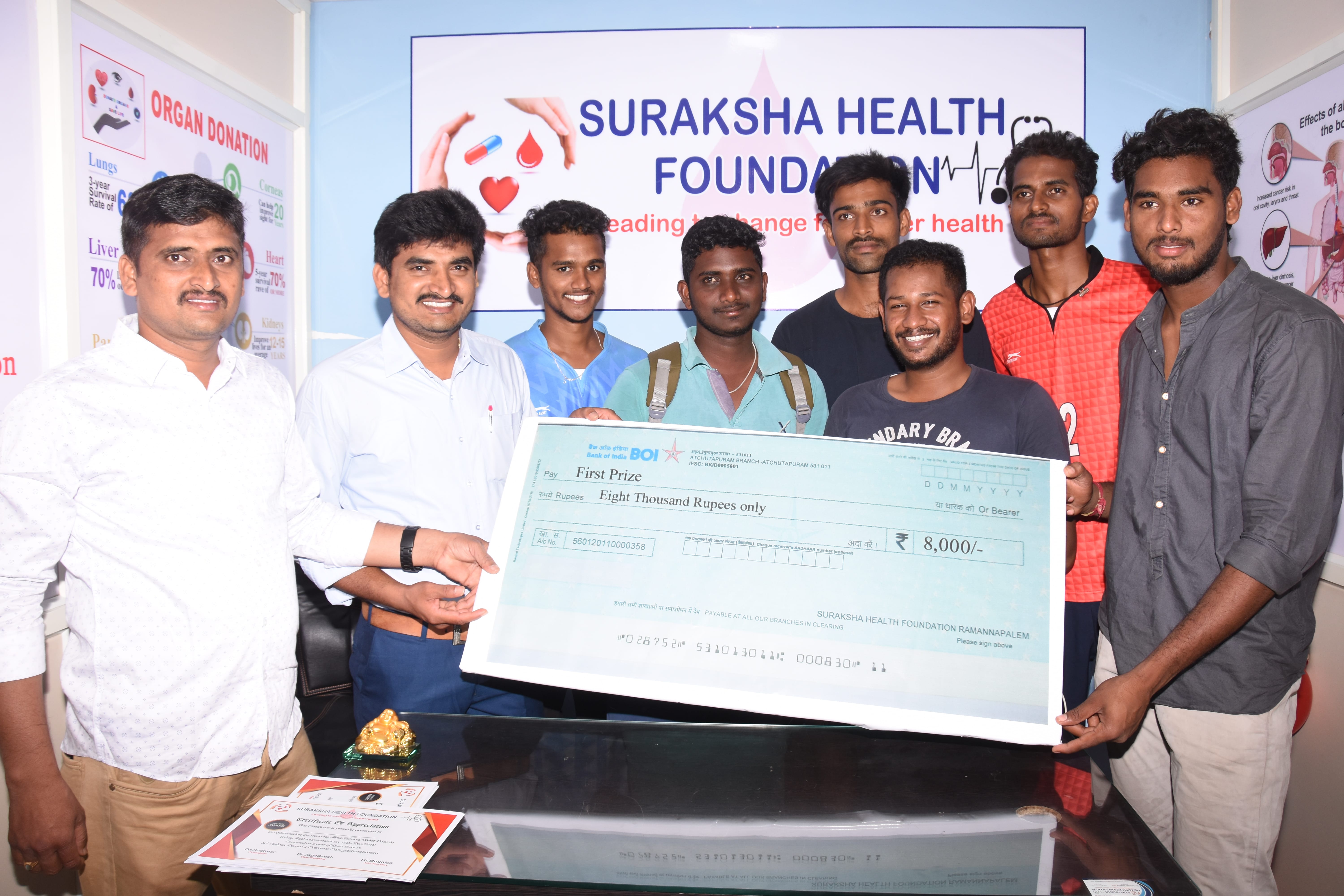 Prize Distribution For Winners