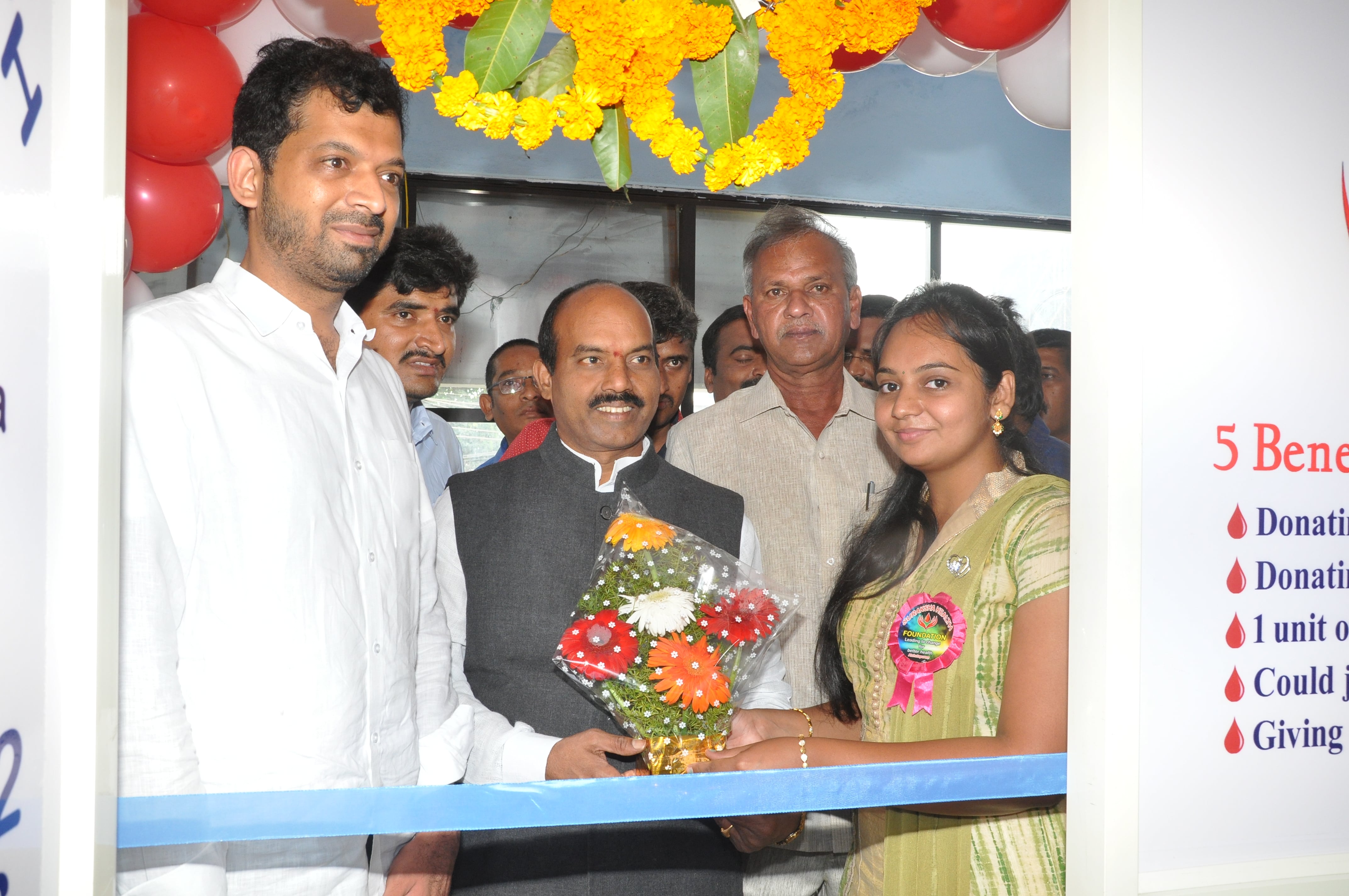 Foundation opening ceremony