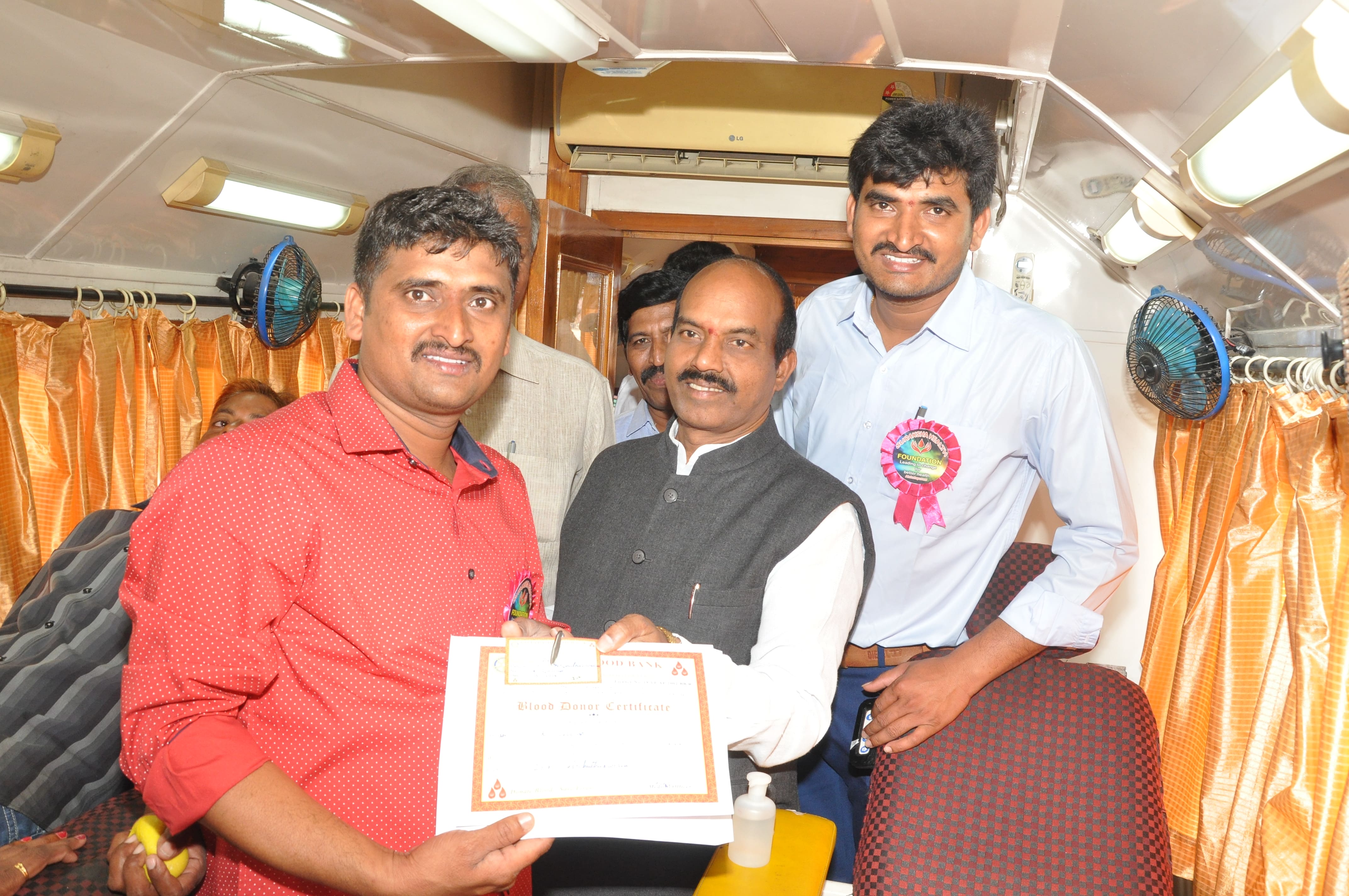 Blood Donor certification 